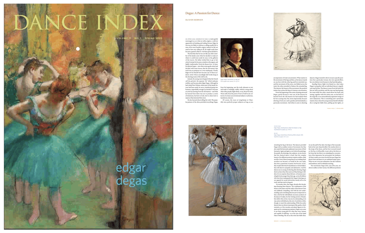 Dance Index Current Issue