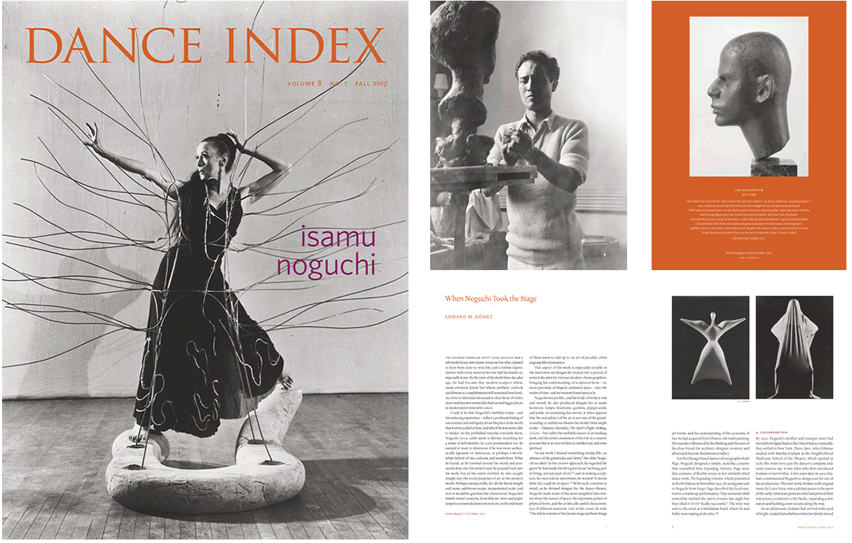 Dance Index Current Issue