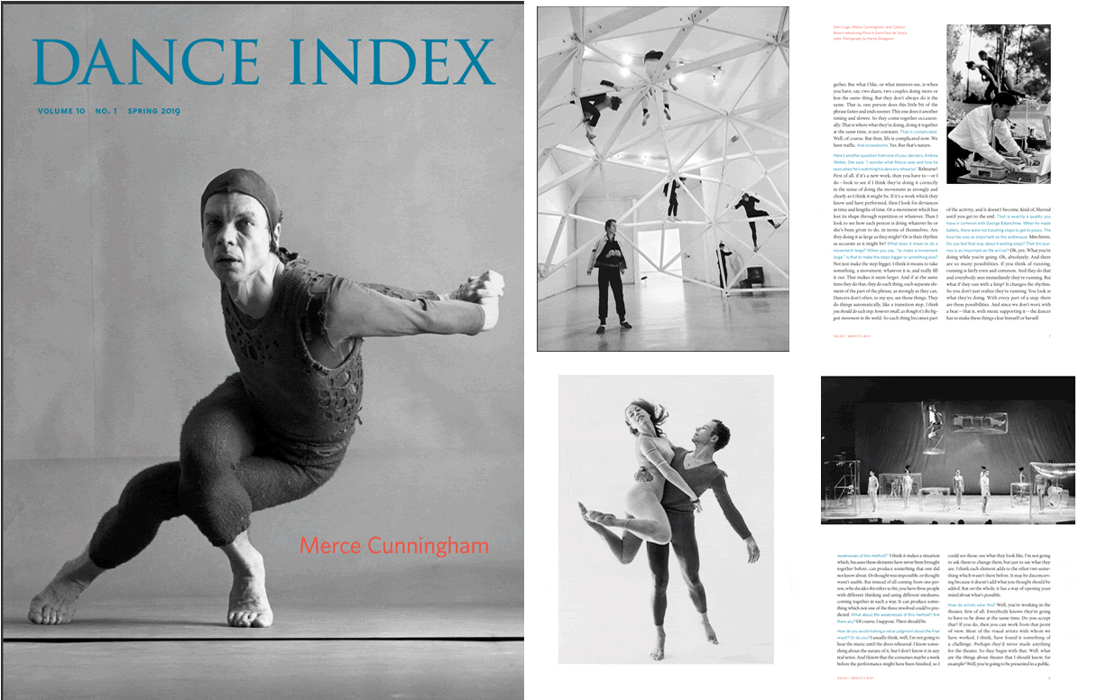 Dance Index Current Issue