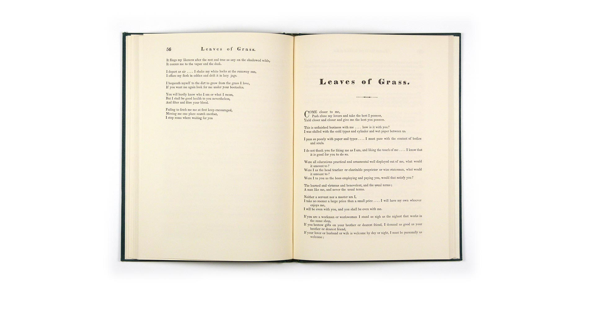 Featured image of post Leaves Of Grass First Edition These selections are arranged in the sequence in which they were presented in the final edition of 1892 with some